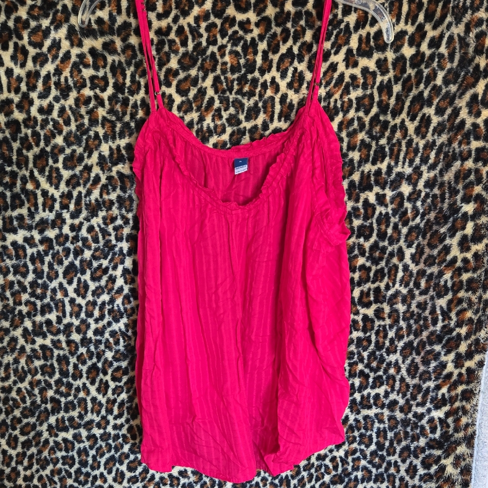 Old Navy Hot Pink Spaghetti-Strap Camisole